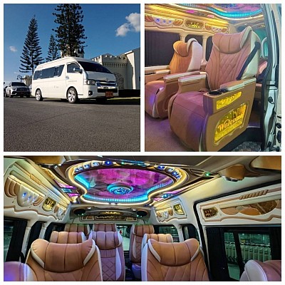 Luxury van rental 8 seats