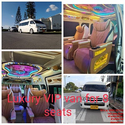 Luxury van rental with driver